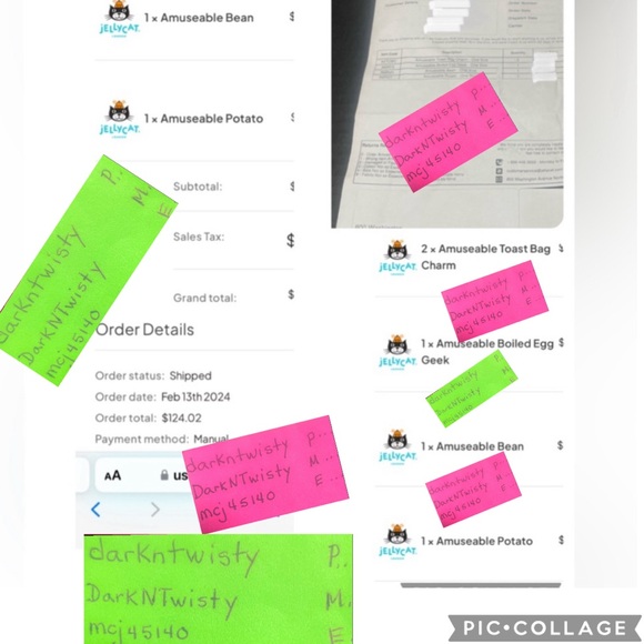 LAST ONE! 1 SINGLE BNWT JELLYCAT AMUSEABLE BEAN AUTHENTIC JELLYCAT SALES RECEIPT - Picture 15 of 16